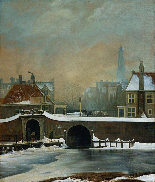 Wouter Johannes van Troostwijk The Raamgate at Amsterdam china oil painting image